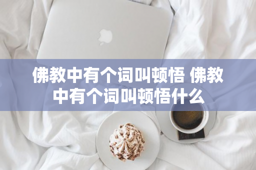 佛教中有个词叫顿悟 佛教中有个词叫顿悟什么